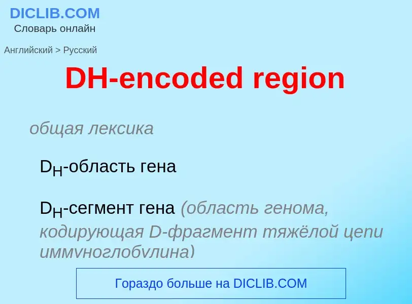 Μετάφραση του &#39DH-encoded region&#39 σε Ρωσικά