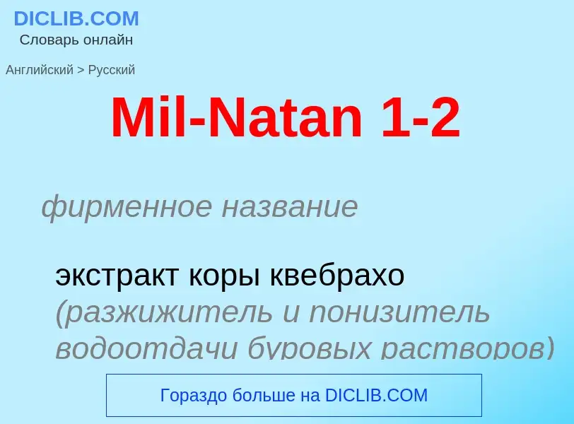 What is the Russian for Mil-Natan 1-2? Translation of &#39Mil-Natan 1-2&#39 to Russian