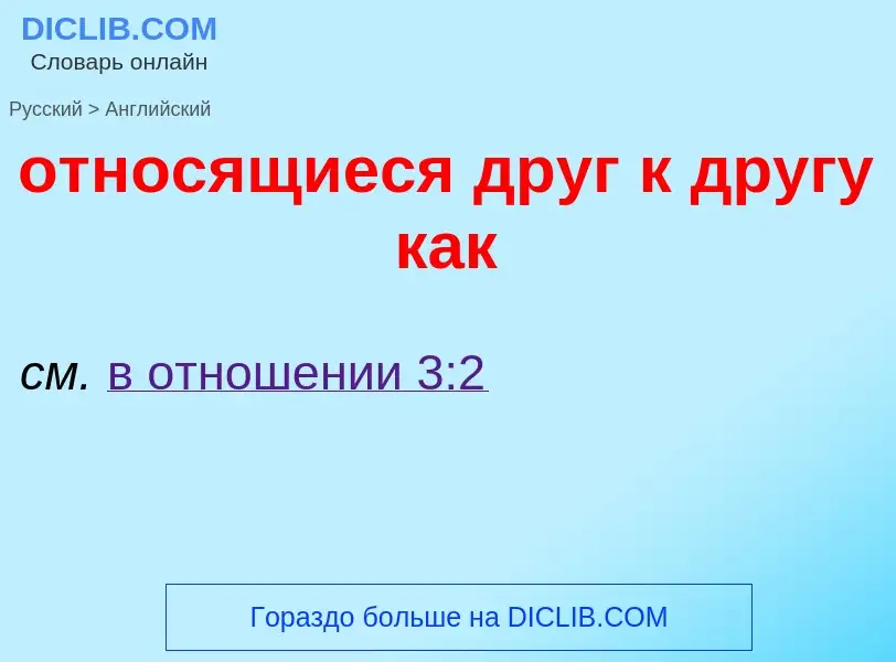 Как переводится относящиеся друг к другу как на Английский язык