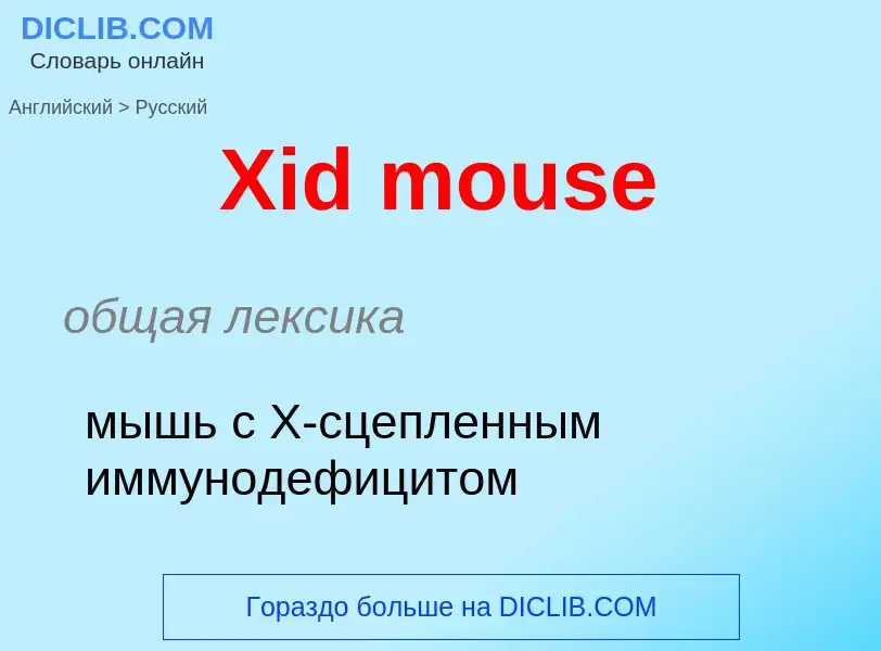 Μετάφραση του &#39Xid mouse&#39 σε Ρωσικά