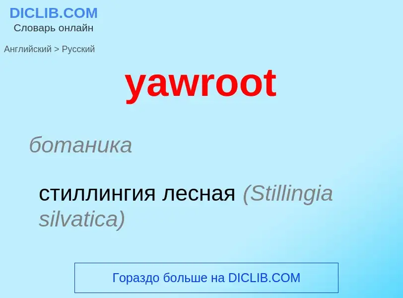 Como se diz yawroot em Russo? Tradução de &#39yawroot&#39 em Russo