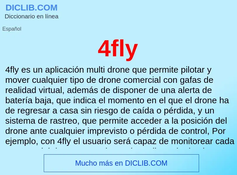 O que é 4fly - definição, significado, conceito