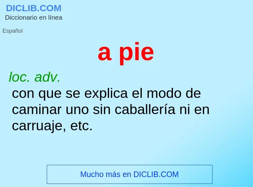 O que é a pie - definição, significado, conceito