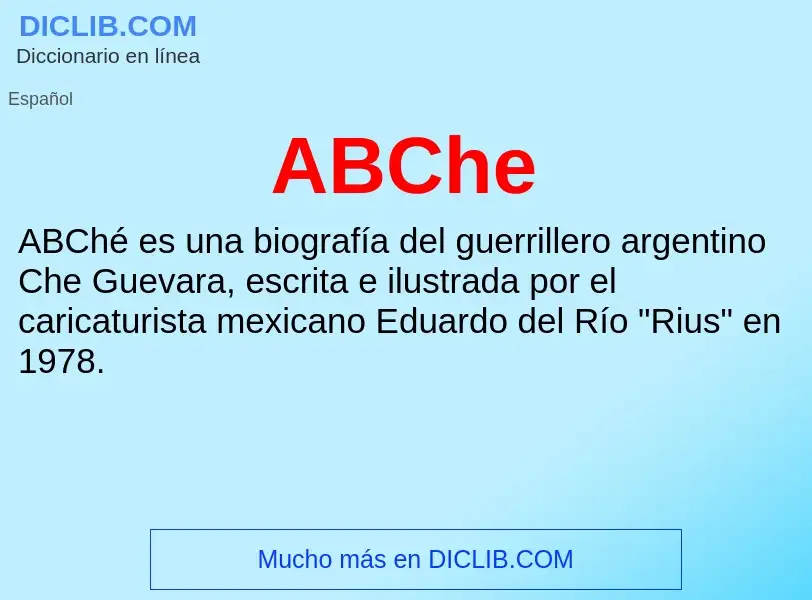 What is ABChe - definition