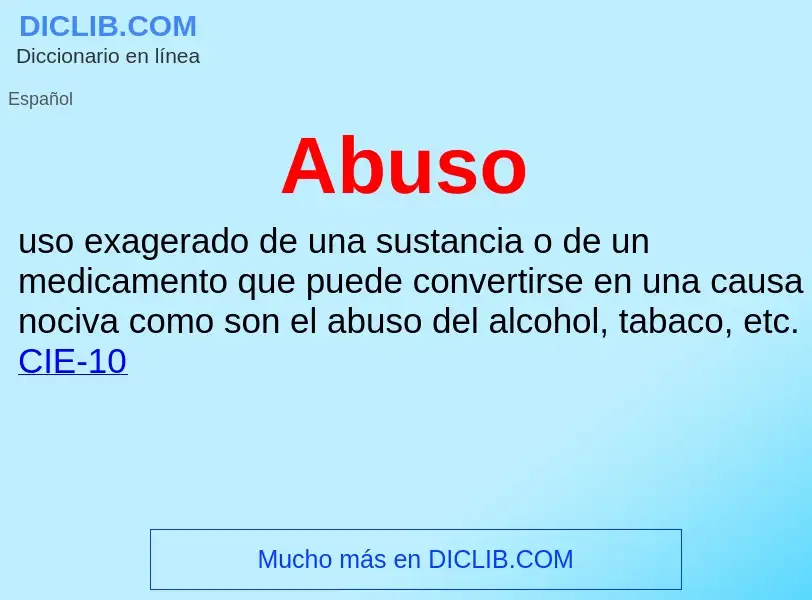 What is Abuso - definition