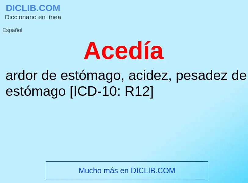 Wat is Acedía - definition