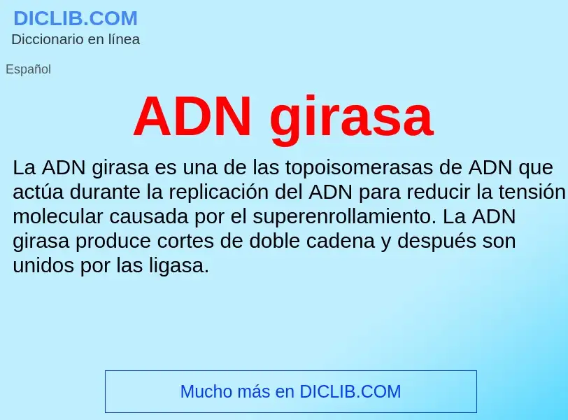 What is ADN girasa - definition