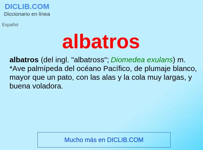 Что такое albatros - определение