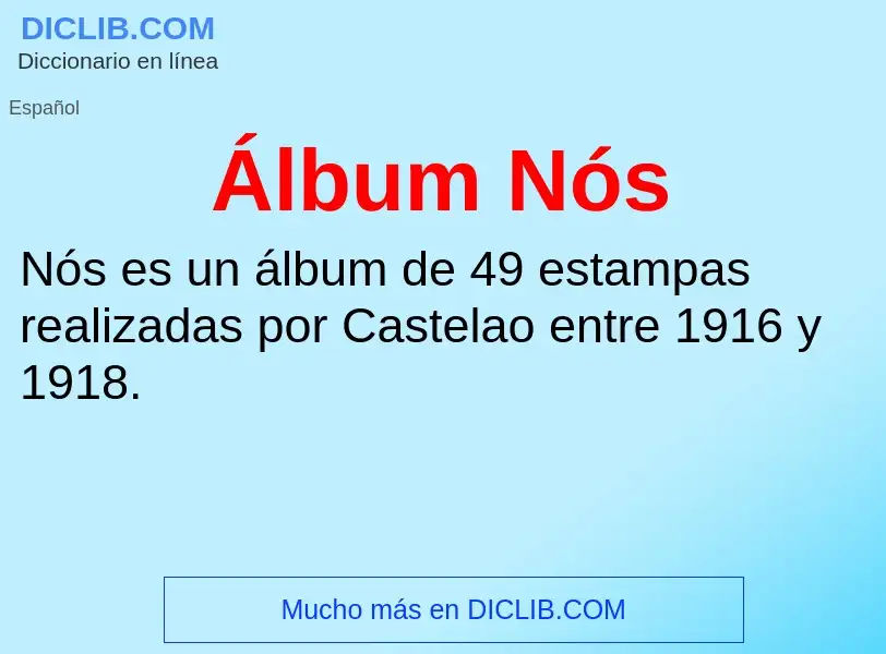 What is Álbum Nós - definition