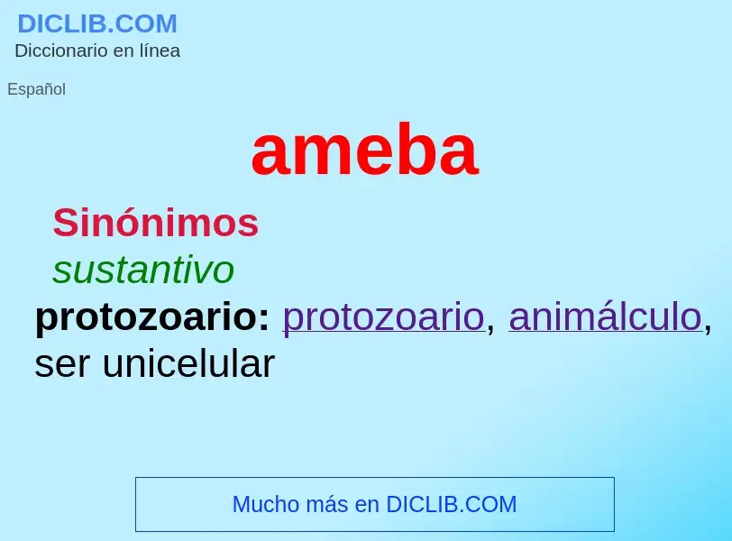 Что такое ameba - определение