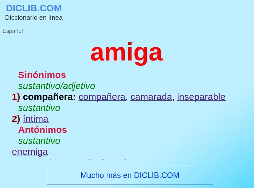 What is amiga - definition