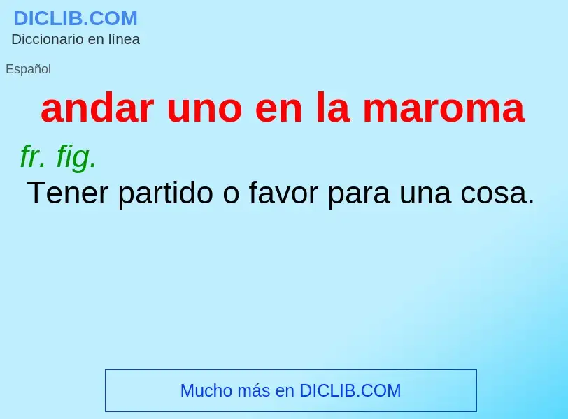 O que é andar uno en la maroma - definição, significado, conceito