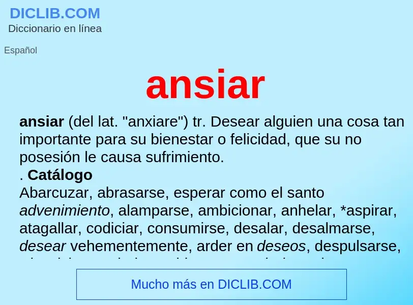 Wat is ansiar - definition