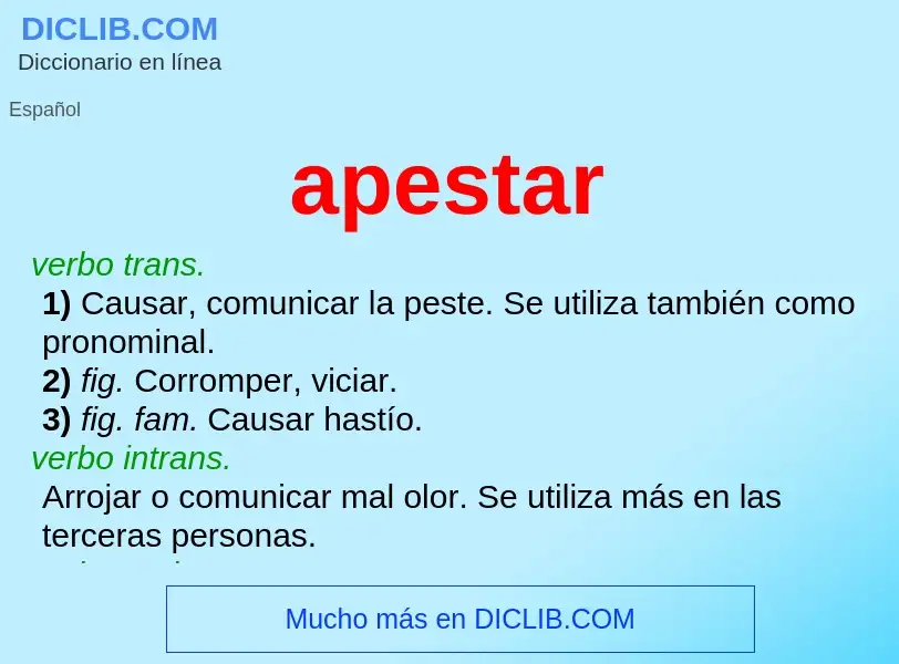 Wat is apestar - definition