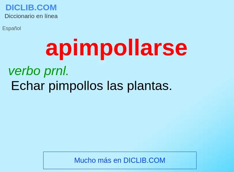 Wat is apimpollarse - definition