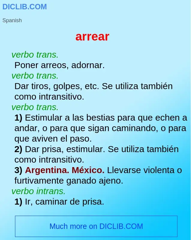 What is arrear - definition