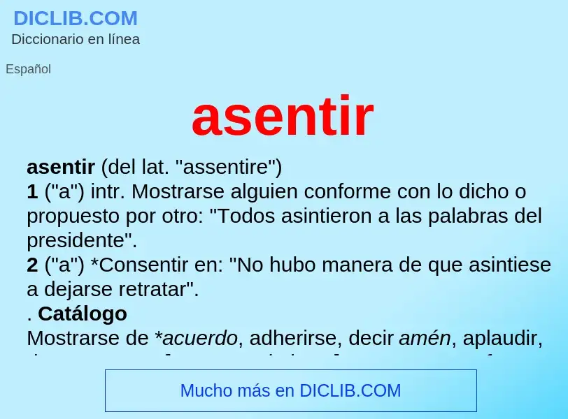 What is asentir - definition