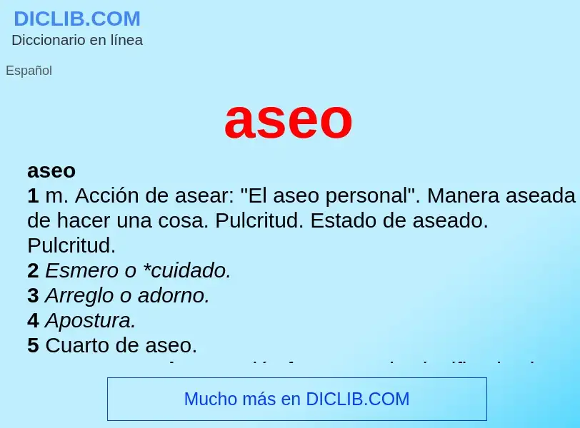 Wat is aseo - definition