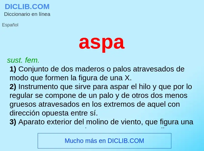 Wat is aspa - definition