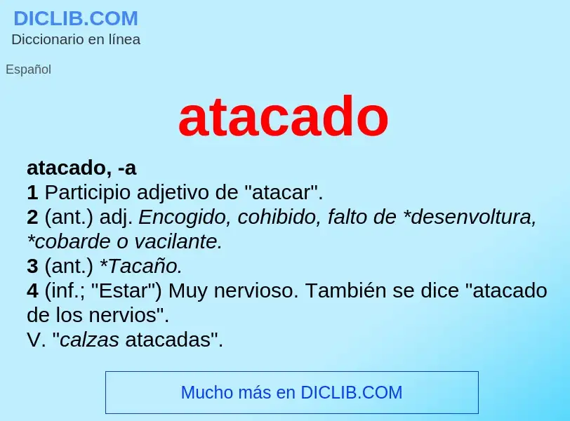 Was ist atacado - Definition