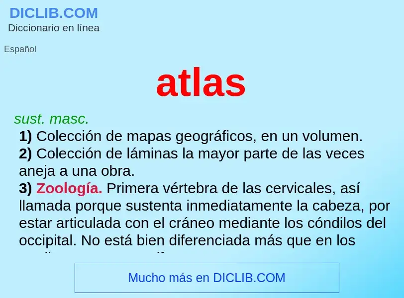 Wat is atlas - definition