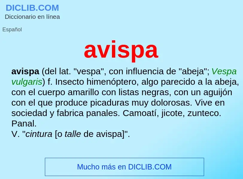 Was ist avispa - Definition