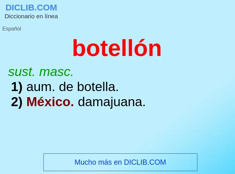 What is botellón - definition