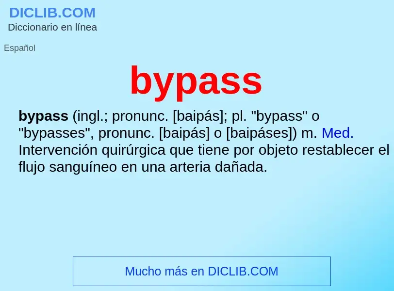 Что такое bypass - определение