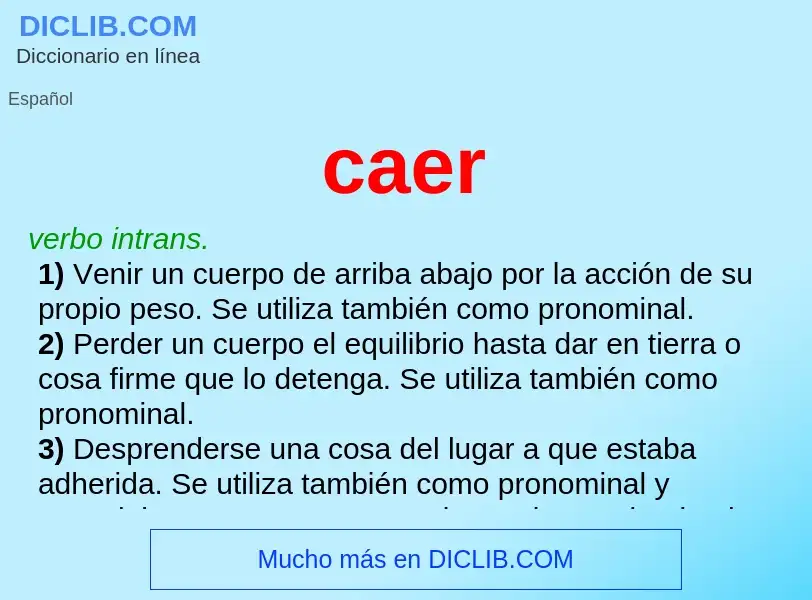 Wat is caer - definition