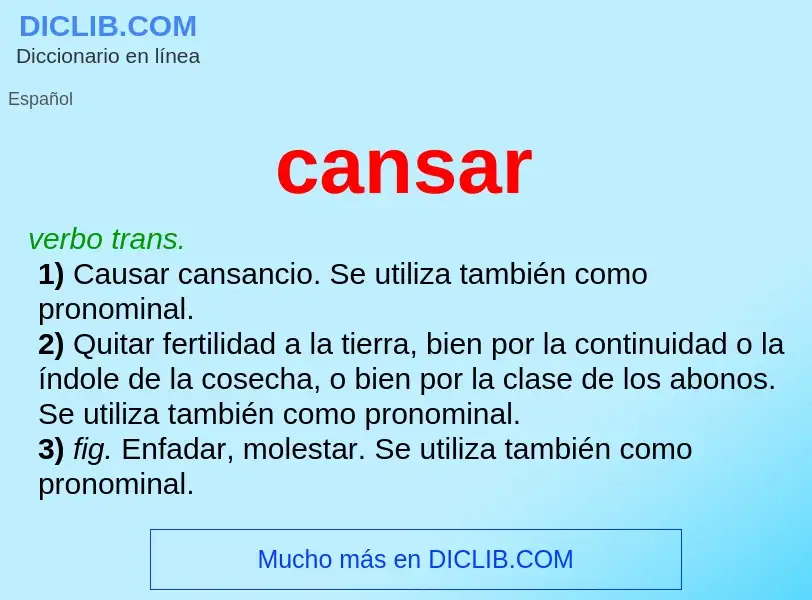 Wat is cansar - definition