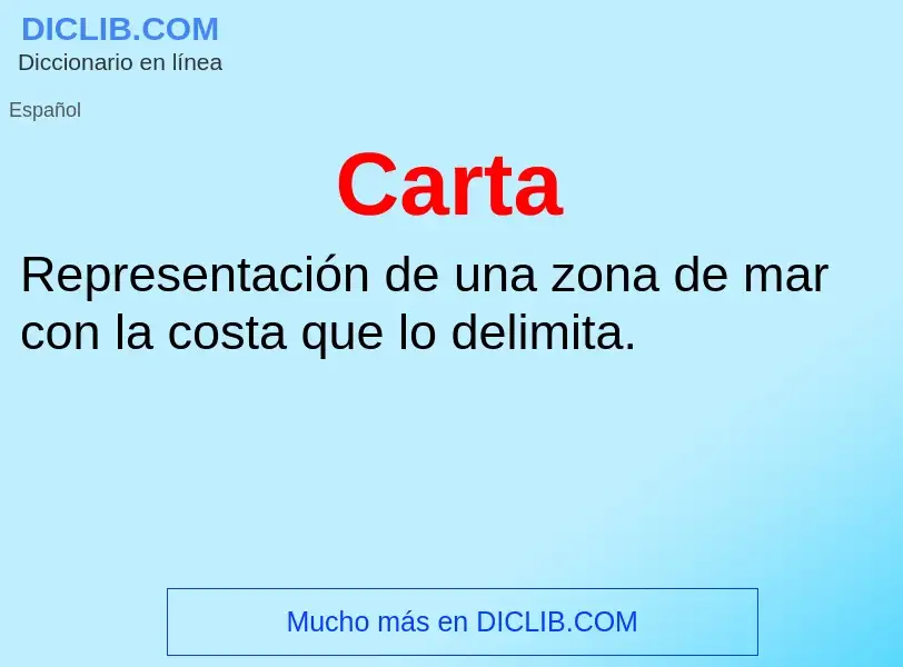 Wat is Carta - definition