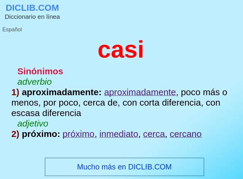 Wat is casi - definition