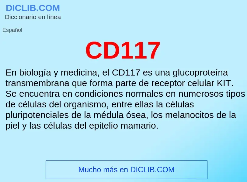 Was ist CD117 - Definition