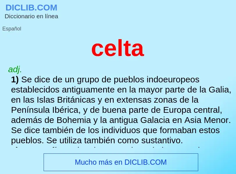 What is celta - definition