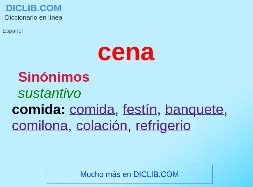 Wat is cena - definition