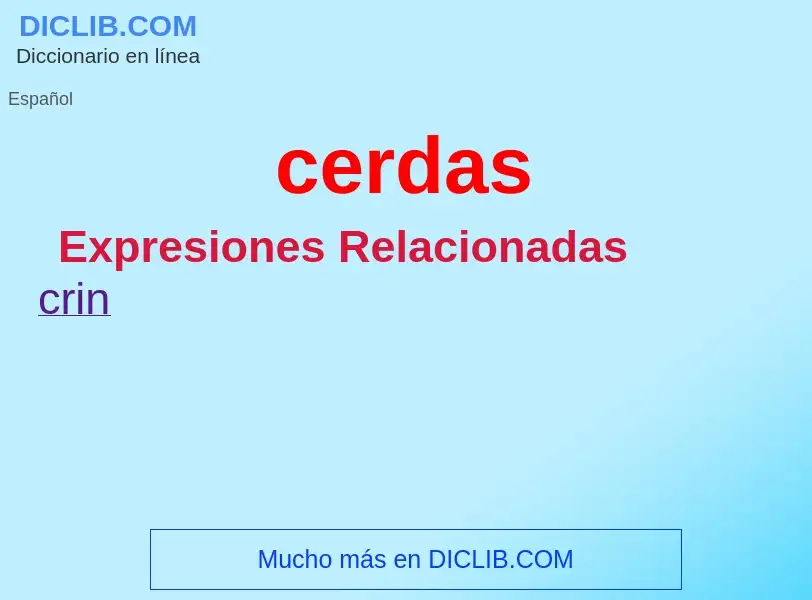 What is cerdas - meaning and definition