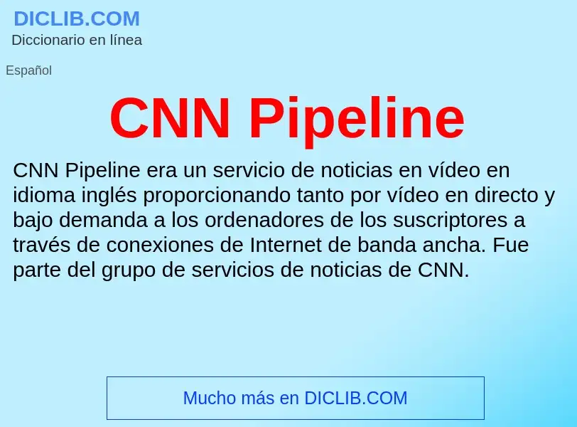 Что такое CNN Pipeline - определение