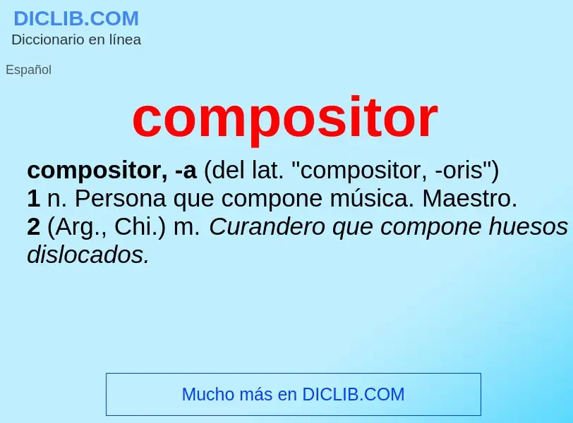 Che cos'è compositor - definizione