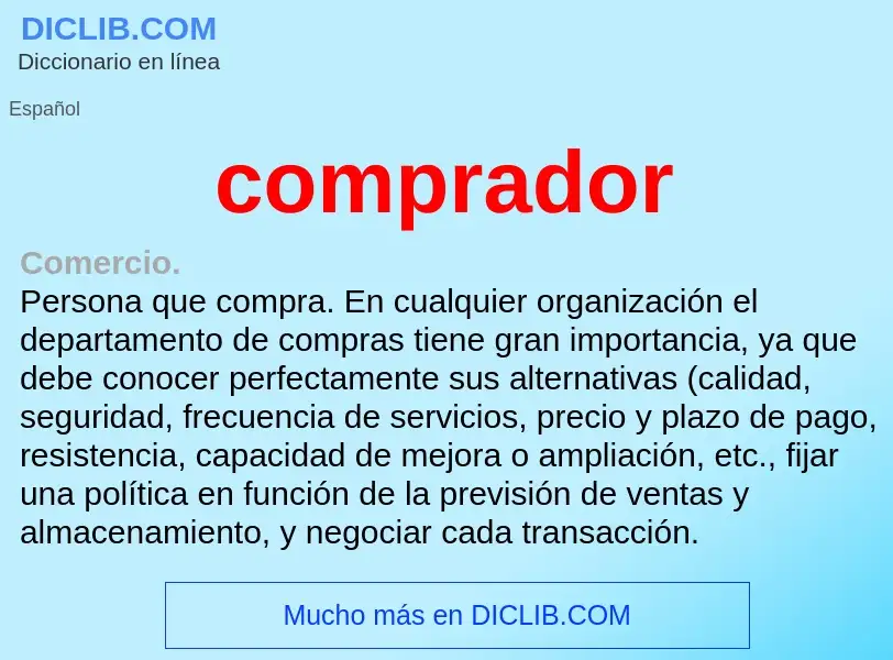 What is comprador - definition