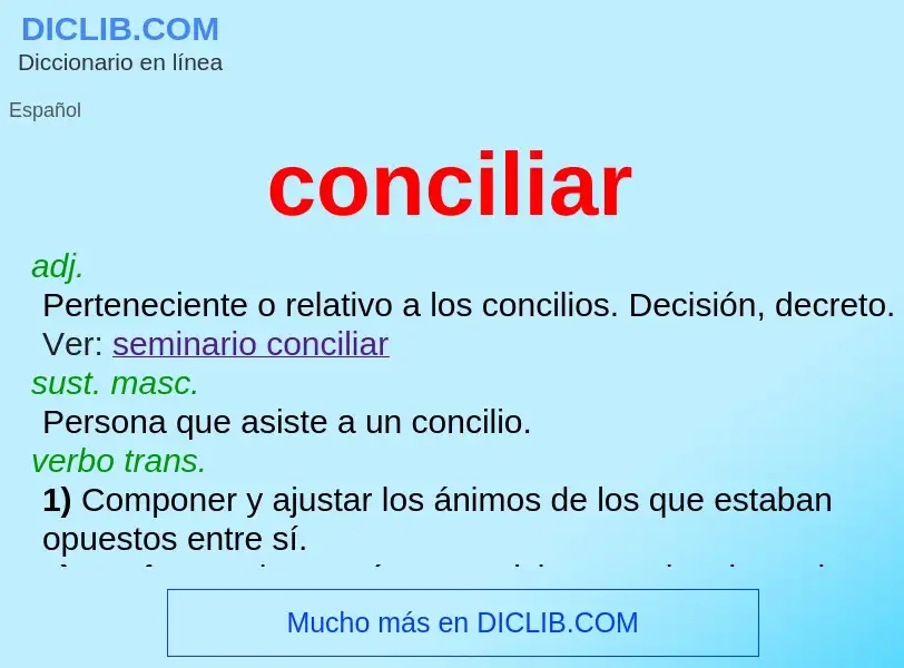 What is conciliar - definition