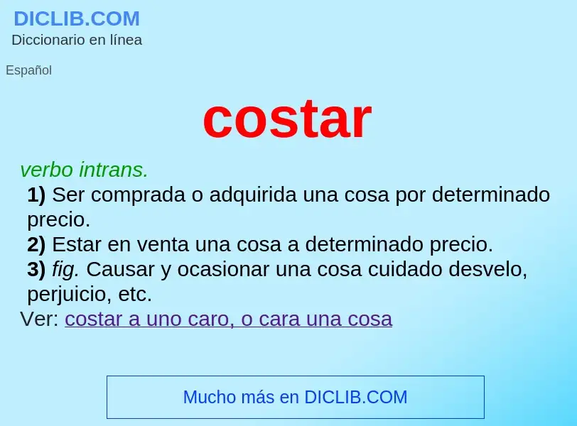 What is costar - definition