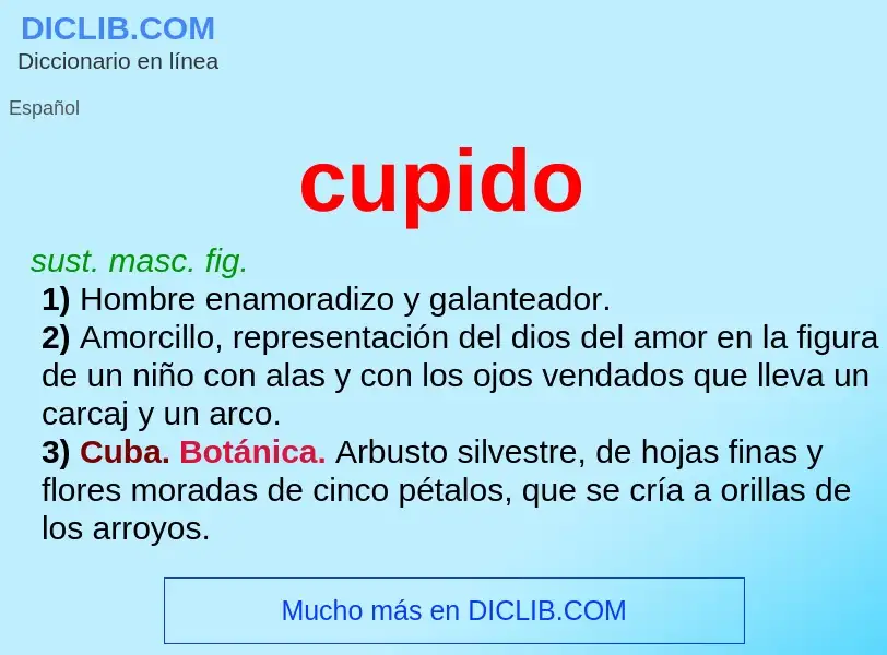 Wat is cupido - definition