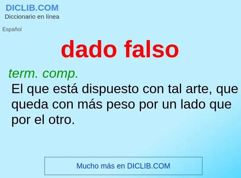 O que é dado falso - definição, significado, conceito