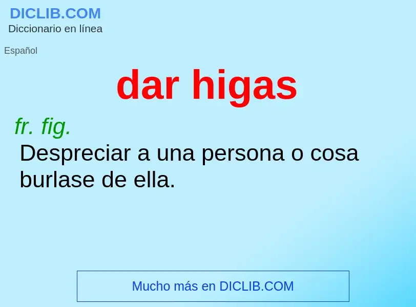 Wat is dar higas - definition