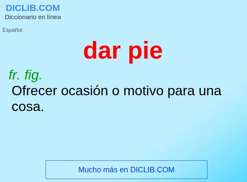 Wat is dar pie - definition