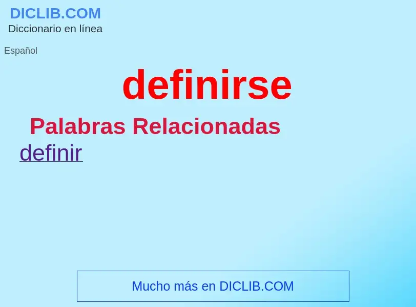 Wat is definirse - definition