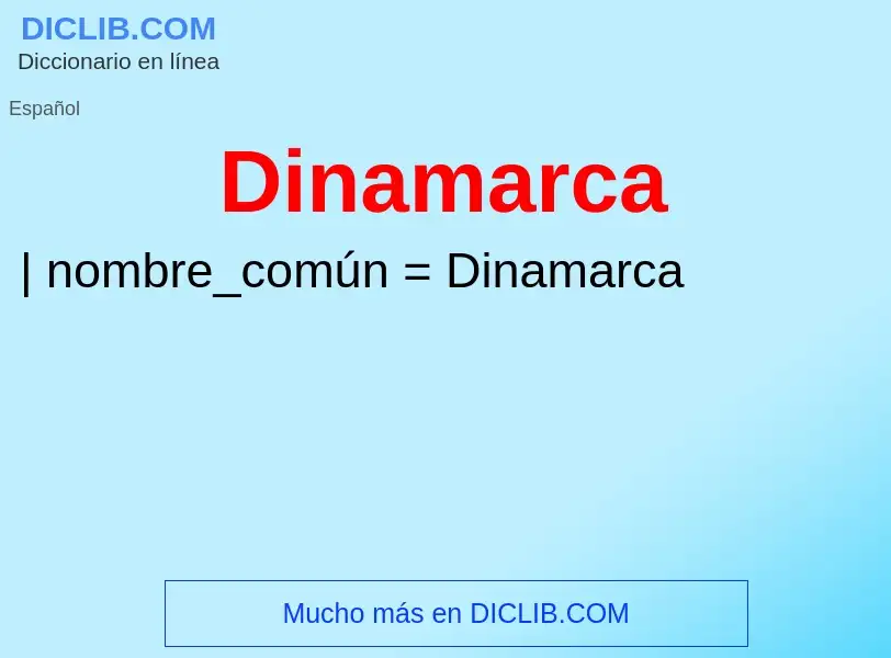 O que é Dinamarca - definição, significado, conceito