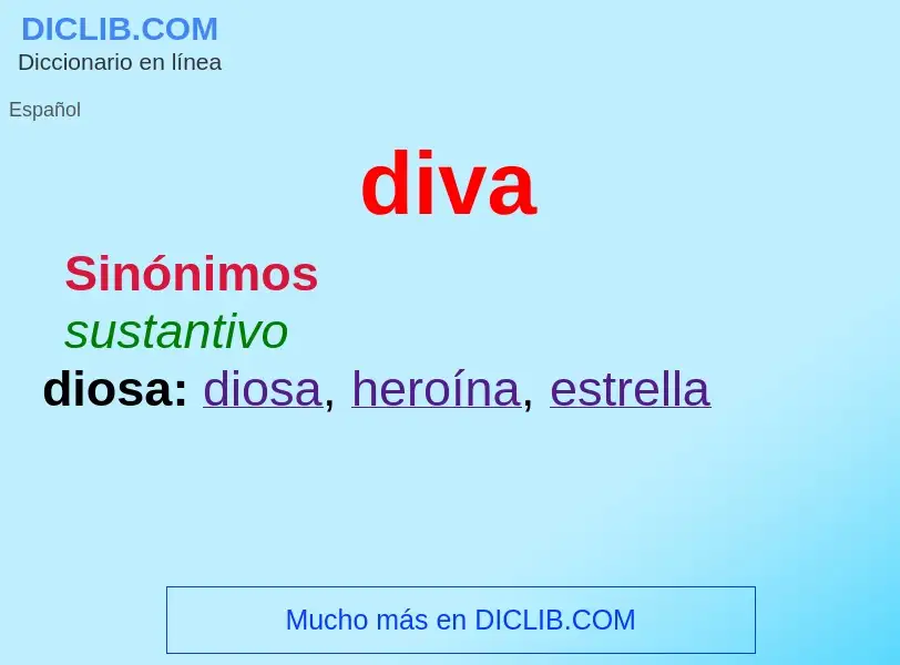 What is diva - definition