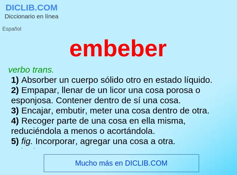 Wat is embeber - definition