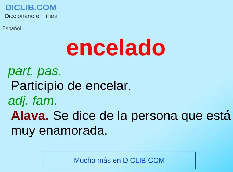 Wat is encelado - definition